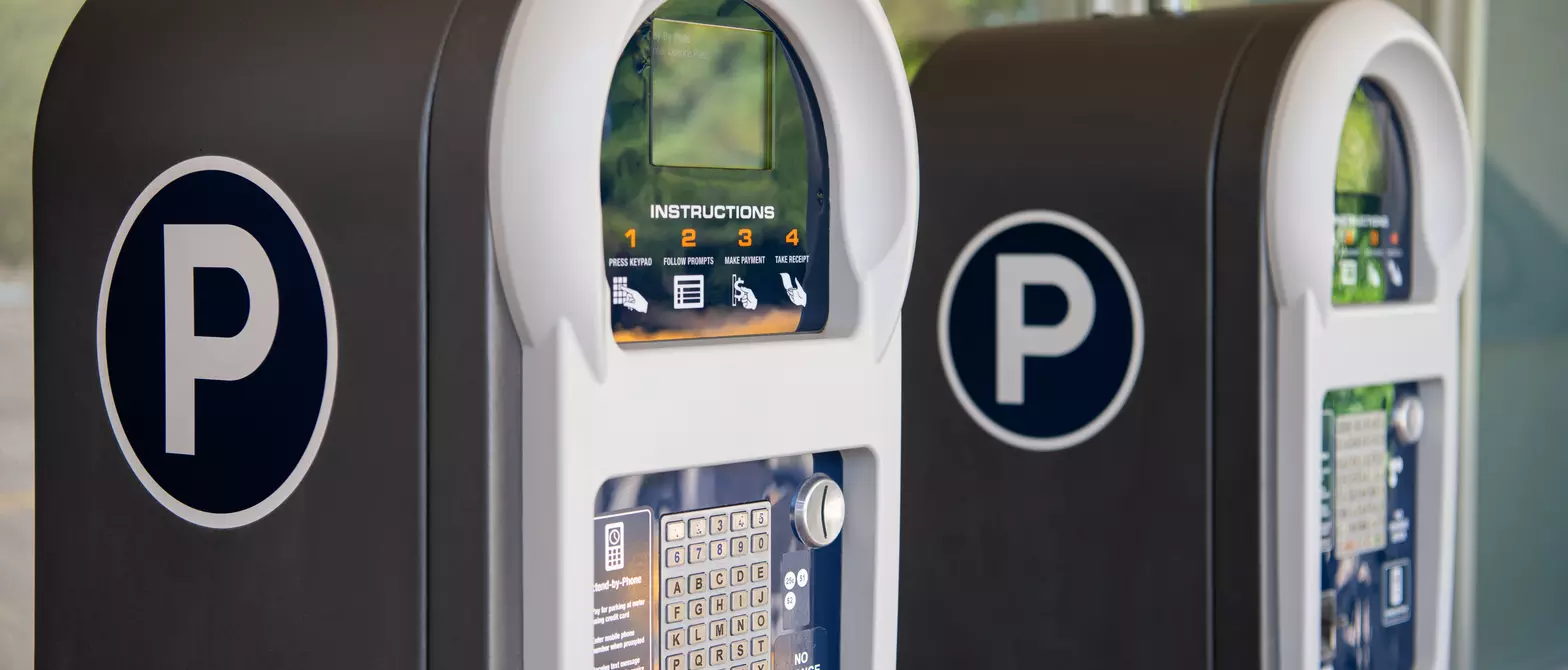 Parking meters at BC Children's hospital