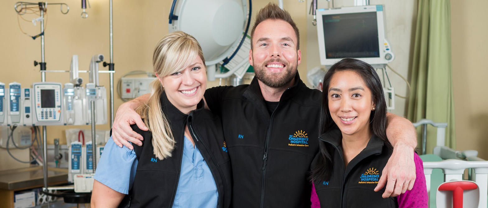 PICU Nurses Smiling